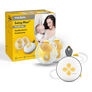 Bomba Extratora de Leite Elétrica Swing Maxi Hands Free (dupla) - Medela