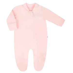Macacão de Zíper Soft Rosa - Hug