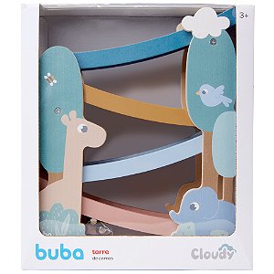 Torre De Carros de Madeira Cloudy – Buba