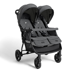 Carrinho duplo para gêmeos Estrella Chumbo Ebony - Joie