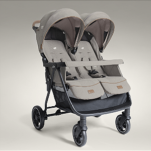 Carrinho duplo para gêmeos Estrella Cinza Mapple - Joie