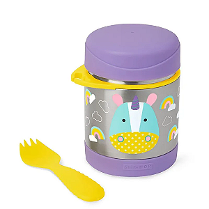 Pote Térmico com Talher Zoo Unicórnio Skip Hop