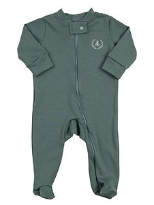 Macacão longo com zíper Verde - Coquelicot