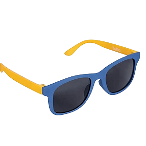 Óculos de Sol Azul e Amarelo P 3 à 36 meses - Buba