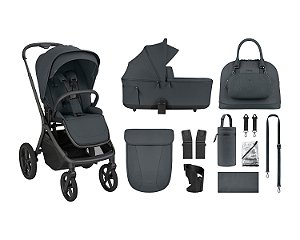 Carrinho de bebê GOYA PLATINUM GRAPHITE - Kikkaboo
