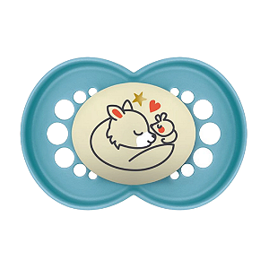 Chupeta MAM Original Night 16+ Meses Azul Embalagem Unitária