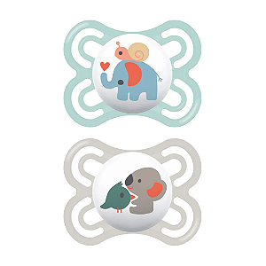 Chupeta MAM Perfect 0-6 meses Neutro Embalagem Dupla