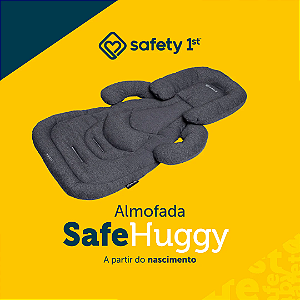 Almofada SafeHuggy para Bebê Conforto e Carrinhos Dark Melange - Safety 1st