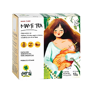 Chá para mamãe - Mami Tea com blend de ervas - Verdi Natural