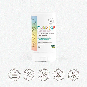 Magic Balm Multiuso Baby - Bálsamo para alívio de picadas e coceiras