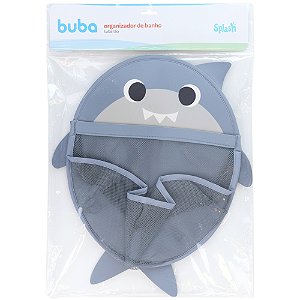 Organizador De Brinquedo Banho Splash Tubarão Infantil - Buba