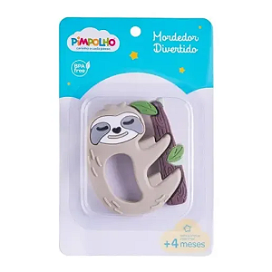 Mordedor Infantil Bichinhos Bicho Preguiça - Pimpolho