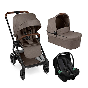 Trio Carrinho City Life com moisés e bebê conforto - Cor Nature - ABC DESIGN