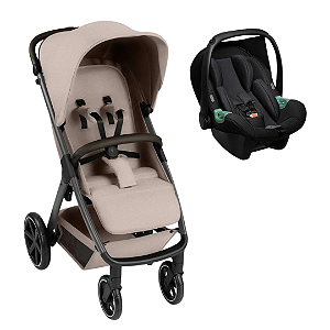 Kit Carrinho Avus Two Camel com Bebê Conforto Tulip - ABC DESIGN