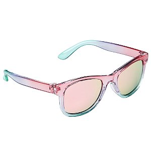 Óculos de Sol para bebês Degradê Rosa Tam P (3 a 36 meses) - Buba