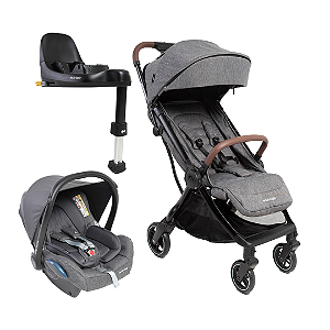 Travel System Eva³ Trio Cabriofix Select Grey - Maxi Cosi