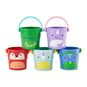 Brinquedo de Banho Baldinhos Coloridos 2.0 - Skip Hop