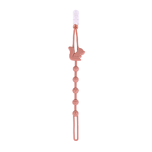 Prendedor de Chupeta Em Silicone Cloudy Esquilo – Buba