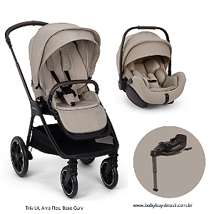 Trio Triv LX Chateau + Arra Flex Base Curv - Nuna