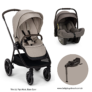 Trio Triv LX Chateau + Pipa Next + Base Curv - Nuna