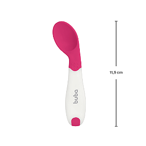 Colher de Treinamento Termossensível Rosa - Buba
