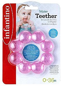 Mordedor com água Water Teether - Infantino Rosa