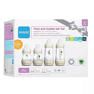 Kit de Mamadeiras MAM - Feed and Soothe Gift Set