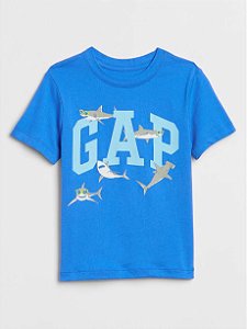 Camiseta GAP Azul Tubarões