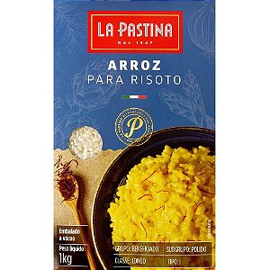 Arroz para Risoto Embalagem 1 kg Italiano La Pastina
