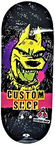 Deck marca Custom linha *Performance Series* modelo ''Deck Dogz'' 34x97mm + Tape Custom Extra-Smooth
