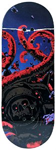Deck marca Custom linha *Performance Series* modelo ''Space Octopus'' 34x97mm + Tape Custom Extra-Smooth