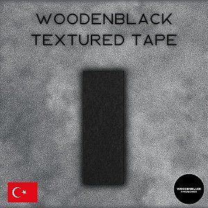 Tape *WoodenBlack* C/ TEXTURA 36mm x 110mm (Made in Turkey)(Smooth Felling)(Texturizada)