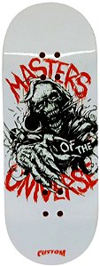 Deck marca Custom linha *Performance Series* modelo ''Masters Of The Universe'' 34mm x 97mm + Tape Custom Extra-Smooth