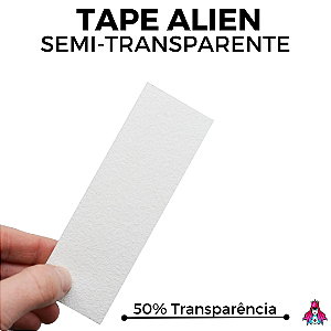Tape marca Alien modelo ''Worm Hole'' versão Semi-Transparente (Opaca)