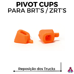 Kit Pivot Cups Leefai P/ Reposição Trucks BRT's / ZRT's