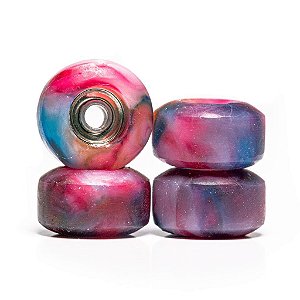 Kit de rodas *Custom* modelo *Momentum* cor Galaxy 70D (Street Shape) (Medida 7.5mm X 4.5mm)(70D)