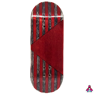 Deck marca Custom linha *Obscure* 33x95mm Split-Ply (Popsicle Shape)(Collab D'oh) + Tape Alien V2