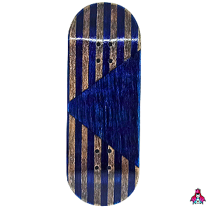 Deck marca Custom linha *Obscure* Split-Ply (33.5x96mm)(6.6g)(Popsicle Shape)(Collab D'oh) + Tape Alien V2