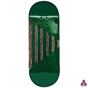 Deck marca Custom linha *Obscure* Split-Ply (33x95.5mm)(6.6g)(Popsicle Shape)(Collab D'oh) + Tape Alien V2