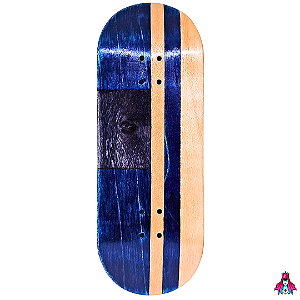 Deck marca Custom linha *Obscure* Split-Ply (34x96.5mm)(7.5g)(Popsicle Shape)(Collab D'oh) + Tape Alien V2