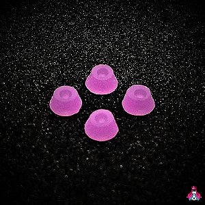 Kit de Bushings (Amortecedores) marca *Custom* modelo ''Luminous'' *Brilha no Escuro* shore (78A) (Cone Shape) Cor #5