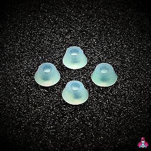 Kit de Bushings (Amortecedores) marca *Custom* modelo ''Luminous'' *Brilha no Escuro* shore (78A) (Cone Shape) Cor #6