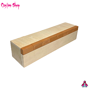 Obstáculo marca ''Custom'' modelo *Brick-Box* (Wood Series)
