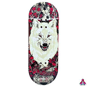 Deck marca Custom linha *Premium Series* medida 34x96mm modelo “Old Gods“ + Tape Alien Stardust V2 (100% Maple)