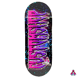Deck marca Custom linha *Premium Series* medida 34x96mm modelo “Classic“ + Tape Alien Stardust V2