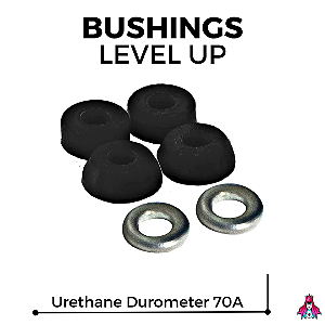 Bushings Leefai Level Up Polyurethane Durometer 70A Black Edition