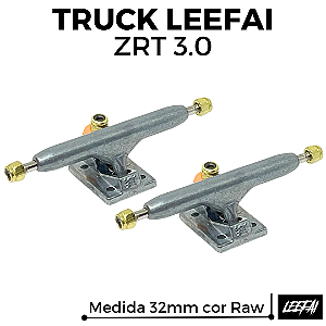 Par de Trucks Leefai ZRT 3.0 32mm cor Raw