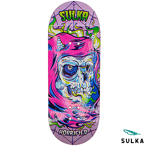 Deck marca Sulka modelo ''Horrified'' 34mm *New Mold* formato ''Regular'' Heat Transfer Real Wear