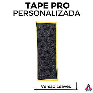 Tape marca Custom modelo PRO versão Engraved "Leaves"
