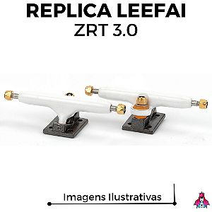 Par de Trucks Leefai ZRT 3.0 34mm cor White